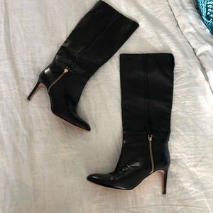 Nine West 8.5 zip tall boots